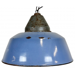 Industriální smaltovaná lampa 