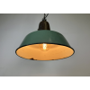 Industriální smaltovaná lampa 