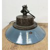Industriální smaltovaná lampa