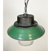 Industriální smaltovaná lampa