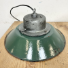 Industriální smaltovaná lampa