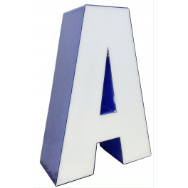 Reklamní svítící  písmeno E
