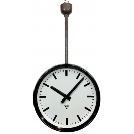 Industriální hodiny oboustranné PRAGOTRON 49 cm