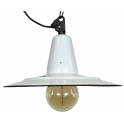 Industriální smaltovaná lampa