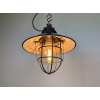 Industriální smaltovaná lampa