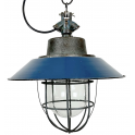 Industriální smaltovaná lampa