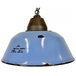 Industriální smaltovaná lampa 