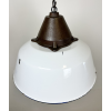 Industriální smaltovaná lampa 