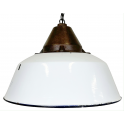 Industriální smaltovaná lampa 