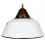 Industriální smaltovaná lampa 