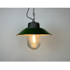 Industriální smaltovaná lampa