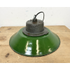 Industriální smaltovaná lampa