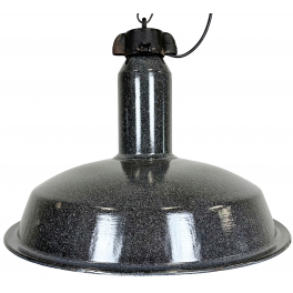 Industriální smaltovaná lampa