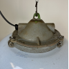 Industriální smaltovaná lampa