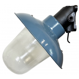 Industriální smaltovaná lampa