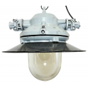 Industriální smaltovaná lampa