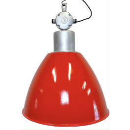 Industriální smaltovaná lampa