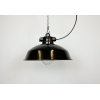 Industriální smaltovaná lampa