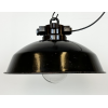 Industriální smaltovaná lampa
