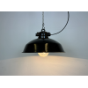Industriální smaltovaná lampa