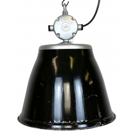 Industriální smaltovaná lampa