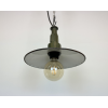 Industriální smaltovaná lampa