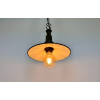 Industriální smaltovaná lampa