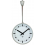 Industriální hodiny oboustranné PRAGOTRON 29 cm