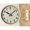 Oboustranné  Industriální hodiny VAN DOORN 32 cm