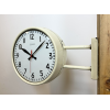 Oboustranné  Industriální hodiny VAN DOORN 32 cm