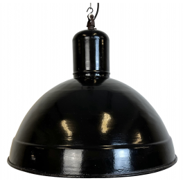 Industriální smaltovaná lampa