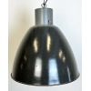 Industriální smaltovaná lampa šedá