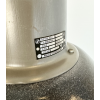 Industriální smaltovaná lampa šedá