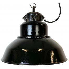 Industriální smaltovaná lampa