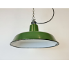 Industriální smaltovaná lampa 