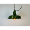 Industriální smaltovaná lampa 