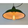 Industriální smaltovaná lampa 