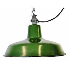 Industriální smaltovaná lampa 