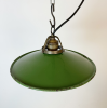 Industriální smaltovaná lampa