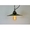 Industriální smaltovaná lampa
