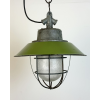 Industriální smaltovaná lampa