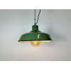 Industriální smaltovaná lampa