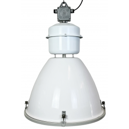 Industriální smaltovaná lampa