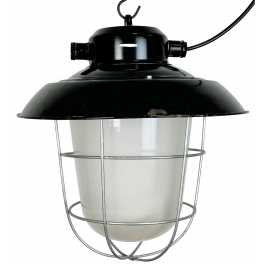 Industriální smaltovaná lampa