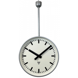Industriální hodiny oboustranné PRAGOTRON 44 cm