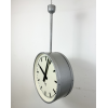 Industriální hodiny oboustranné PRAGOTRON 44 cm