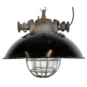 Industriální smaltovaná lampa