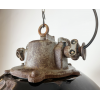 Industriální smaltovaná lampa