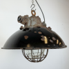 Industriální smaltovaná lampa