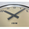  Industriální hodiny IBM 44 cm